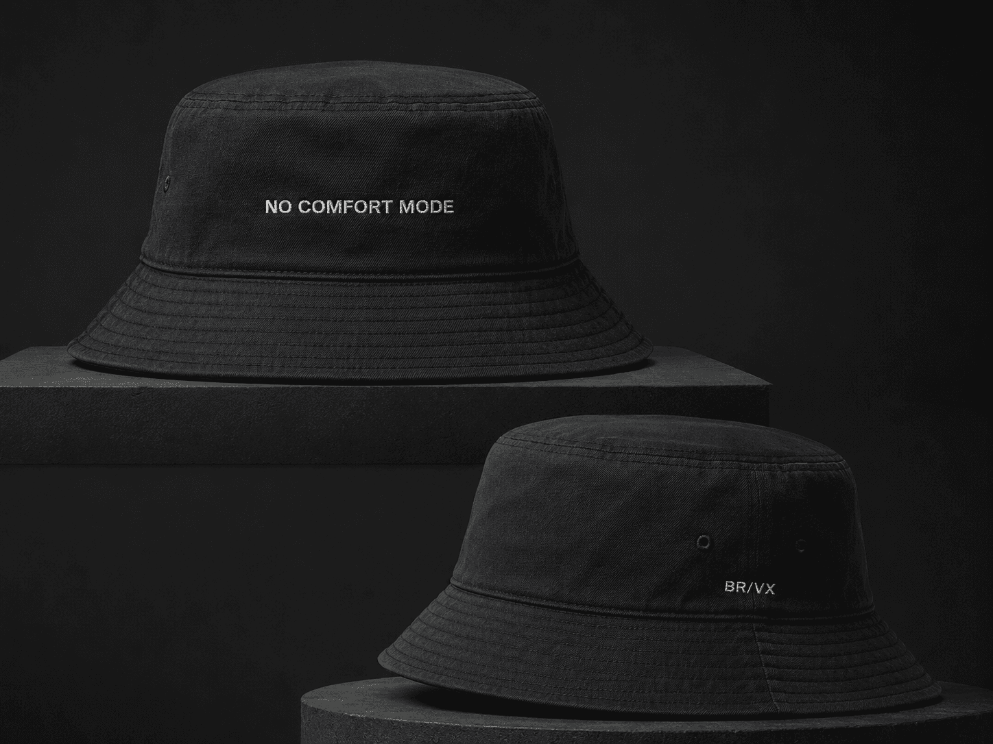 No Comfort Mode. — BR/VX Bucket Hat