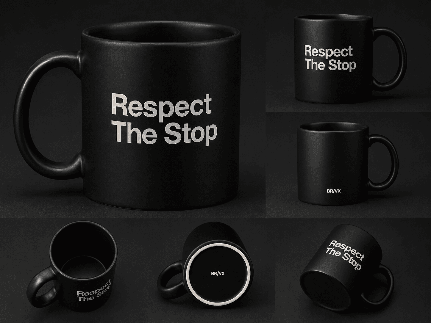 Respect The Stop — BR/VX Mug